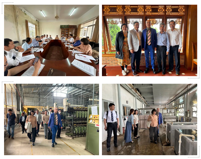 Communication & Cooperation, Development with Concerted Efforts | ISU Chairman Zhang Guoqiang Visits Silk Organizations and Enterprises in Three Southeast Asian Countries